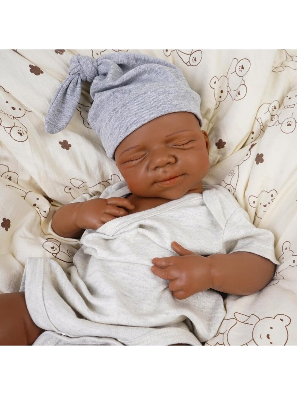 20 Inch Boy Skin & Vessels Realistic Blood Silicon Body Reborn Baby Doll For Kid